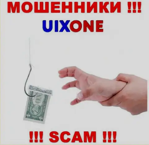 Весьма рискованно соглашаться взаимодействовать с интернет-мошенниками Uix One, сливают денежные активы