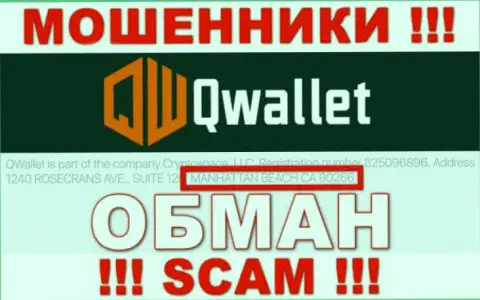 БУДЬТЕ ОЧЕНЬ ВНИМАТЕЛЬНЫ !!! QWallet - это МОШЕННИКИ ! На их онлайн-ресурсе ложная информация о юрисдикции конторы