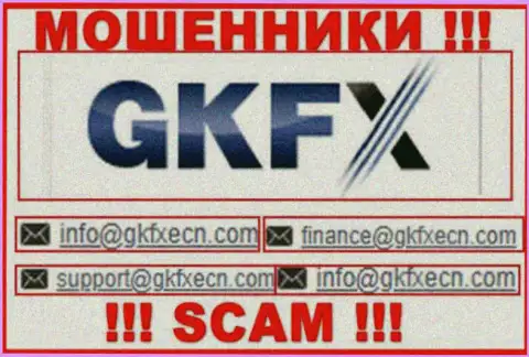 В контактной информации, на информационном ресурсе разводил GKFX Internet Yatirimlari Limited Sirketi, предоставлена вот эта электронная почта