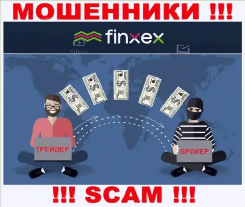 Finxex - коварные интернет-мошенники ! Выдуривают средства у валютных трейдеров хитрым образом