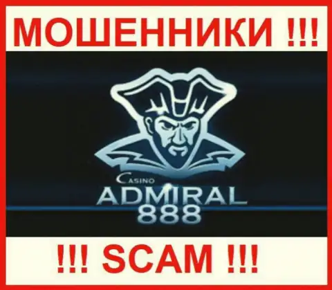 Логотип КИДАЛЫ Адмирал 888