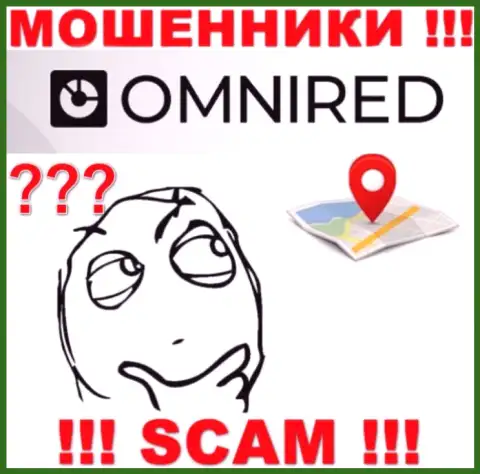 На сайте Omnired Org старательно скрывают сведения касательно местонахождения компании