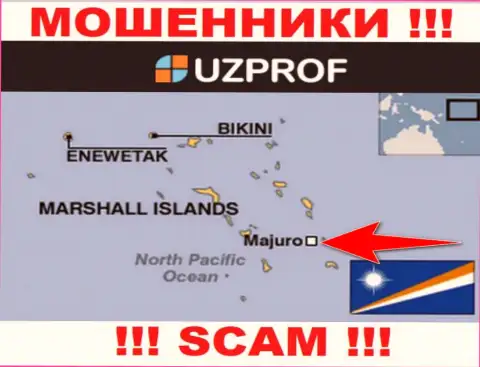 Отсиживаются internet-аферисты Uz Prof в оффшорной зоне  - Маджуро, республика Маршалловы острова, будьте очень внимательны !!!