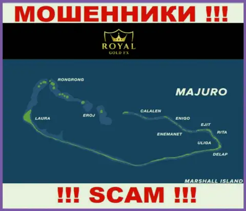 Рекомендуем избегать совместного сотрудничества с интернет-мошенниками RoyalGoldFX, Majuro, Marshall Islands - их юридическое место регистрации
