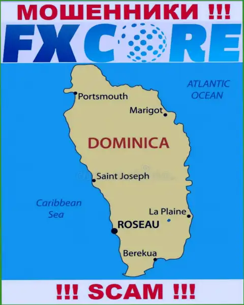 Лолиугаг Партнерс Лтд - интернет-воры, их адрес регистрации на территории Commonwealth of Dominica