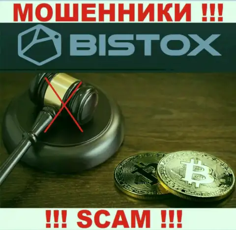 На информационном сервисе разводил Bistox Com вы не найдете информации о регуляторе, его нет !!!
